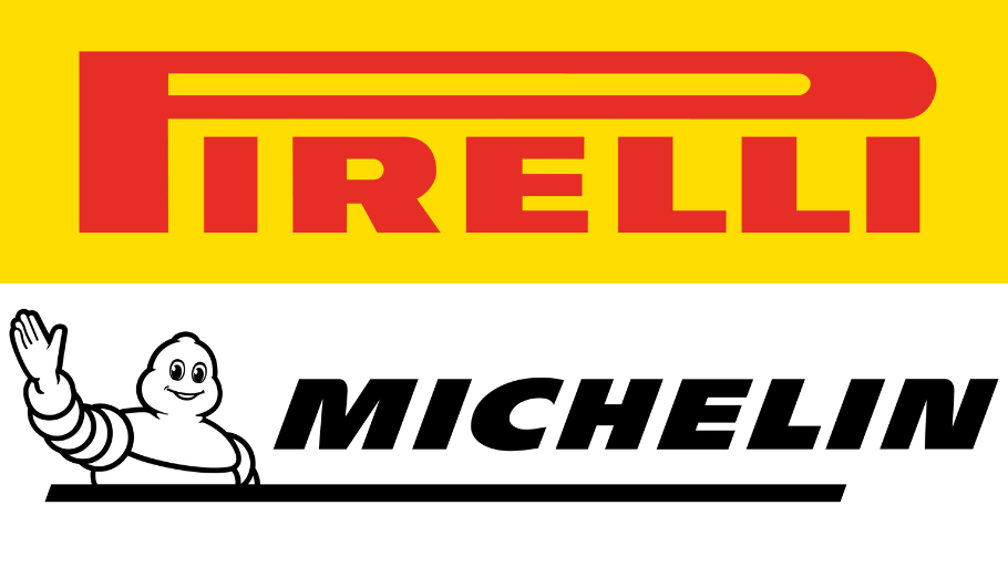 Pirelli vs Michelin logos