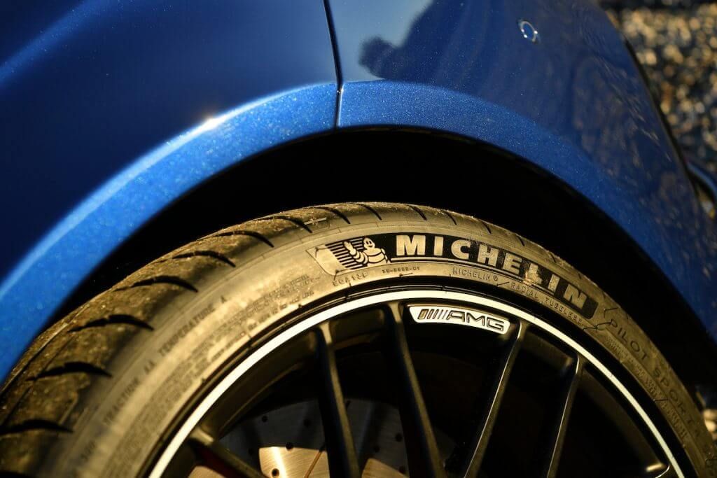 Michelin Pilot Sport tire including Comfort Control