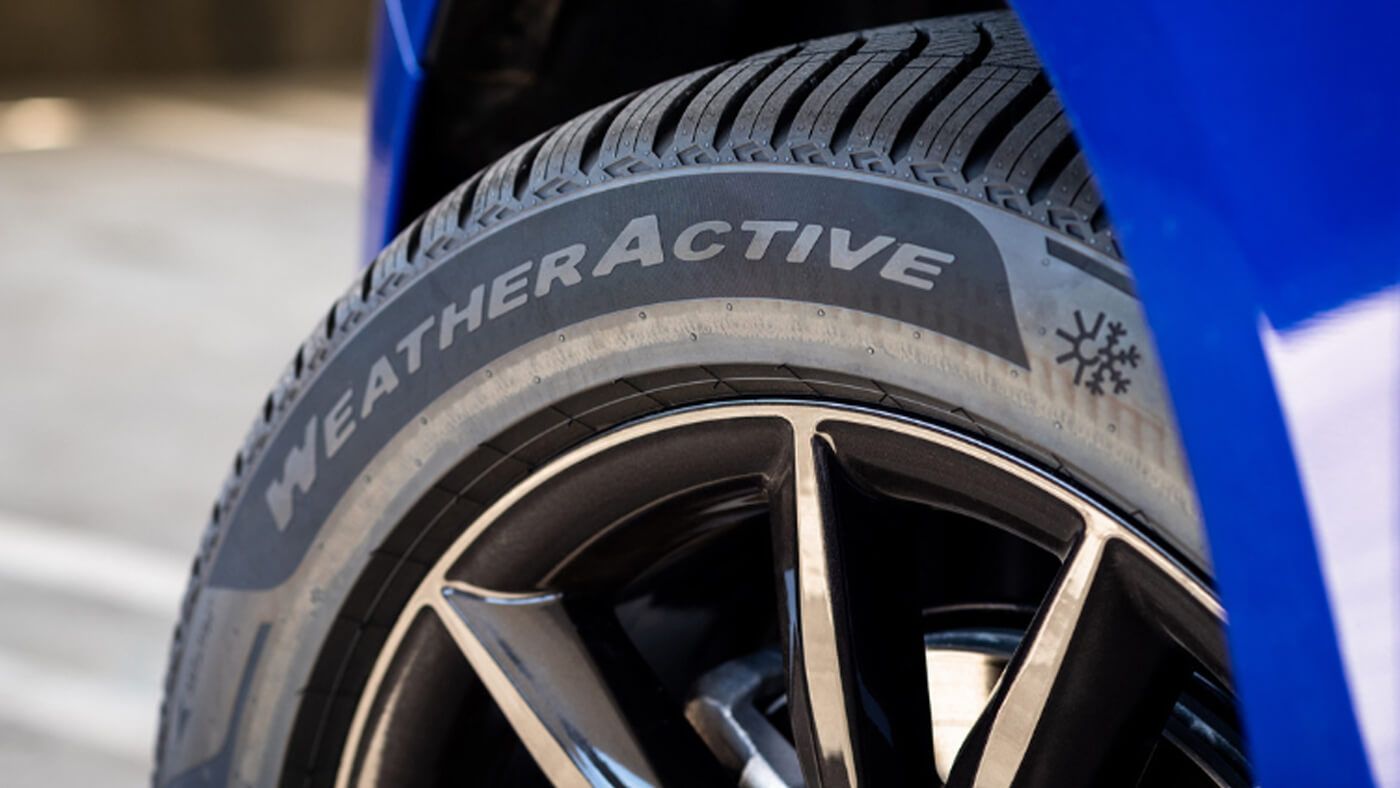 Pirelli Scorpion WeatherActive on wheel ready for use
