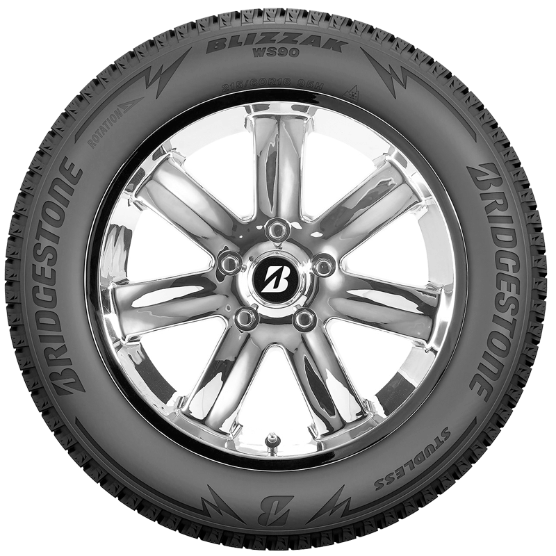 Bridgestone Blizzak WS-90 tire.