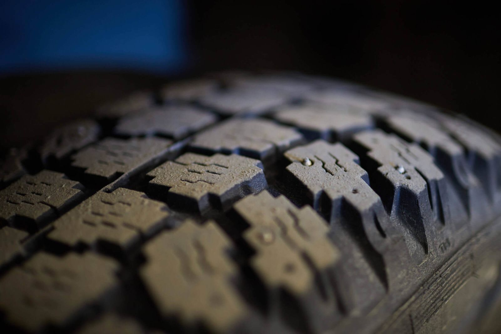 Close-up tire tread